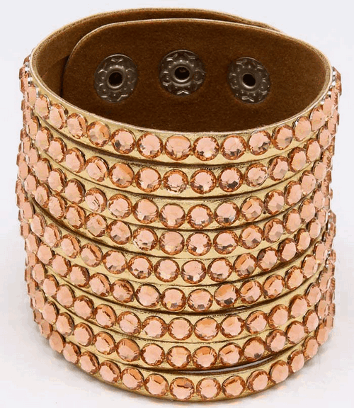 Bangle Button Bracelet